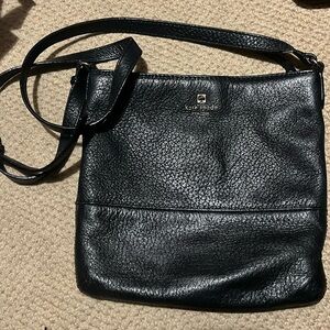 *flash sale* Kate Spade Black Pebble Leather Bag